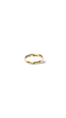 Flat Hammered Ring