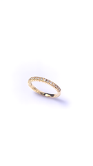 Half Eternity Ring with Round Cut Diamonds