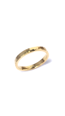 Flat Hammered Ring