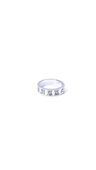 Box Setting Half Eternity Ring