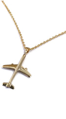 Airplane necklace