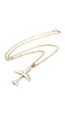 Airplane necklace